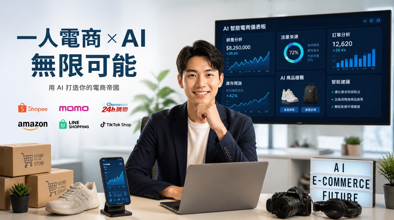 一人電商 × Claude AI 大師班